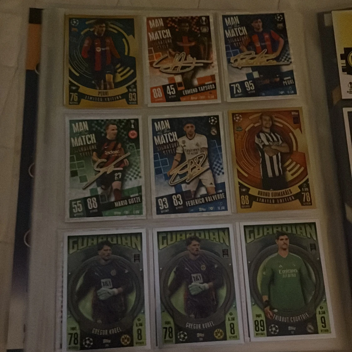 Match Attax Champions League Fotbollskortsamling - 1