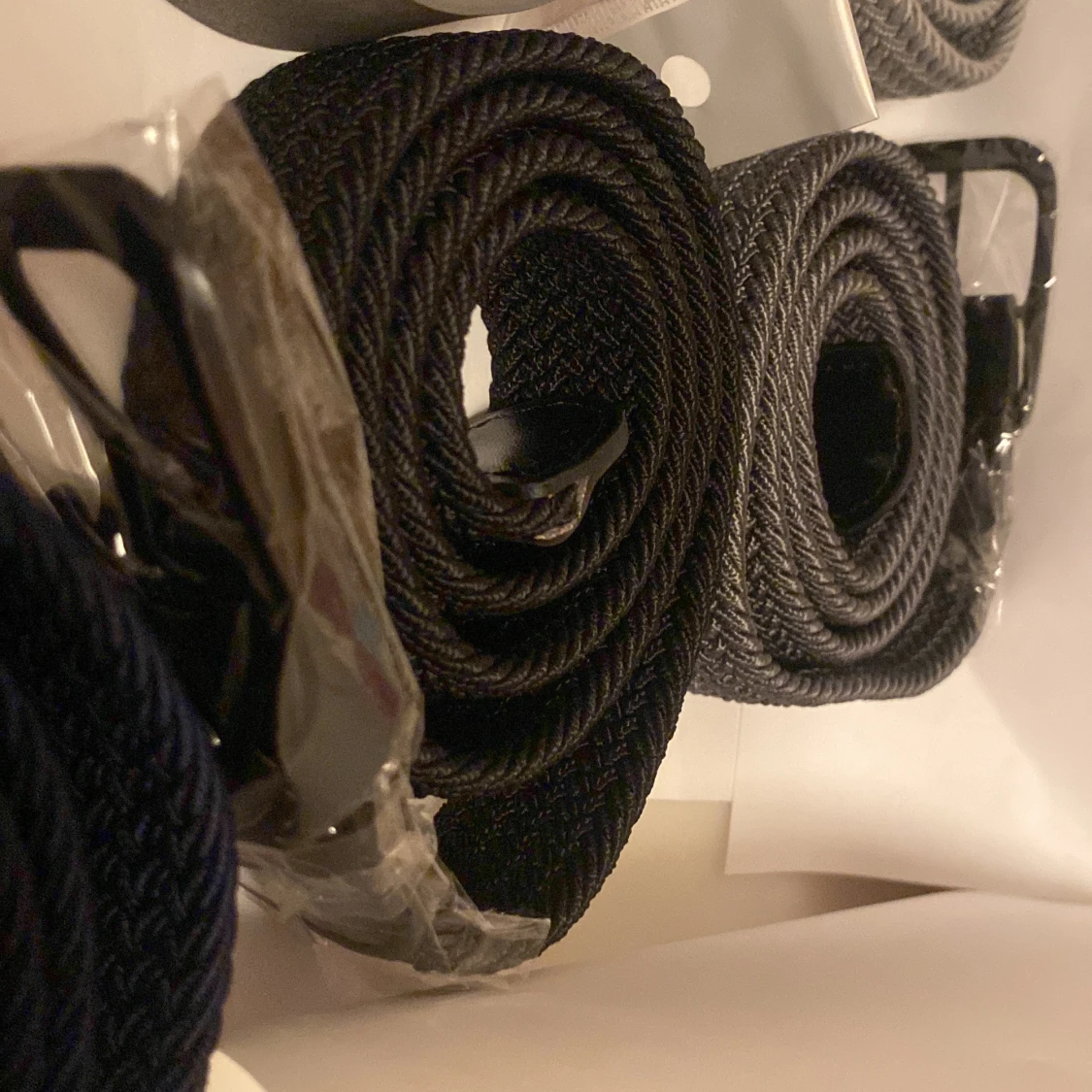 Mix av flätade och grått bälte - 2