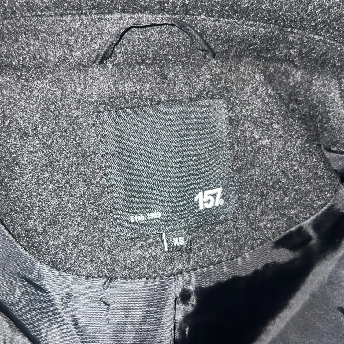 Svart skepparkavaj från 157, XS - 2