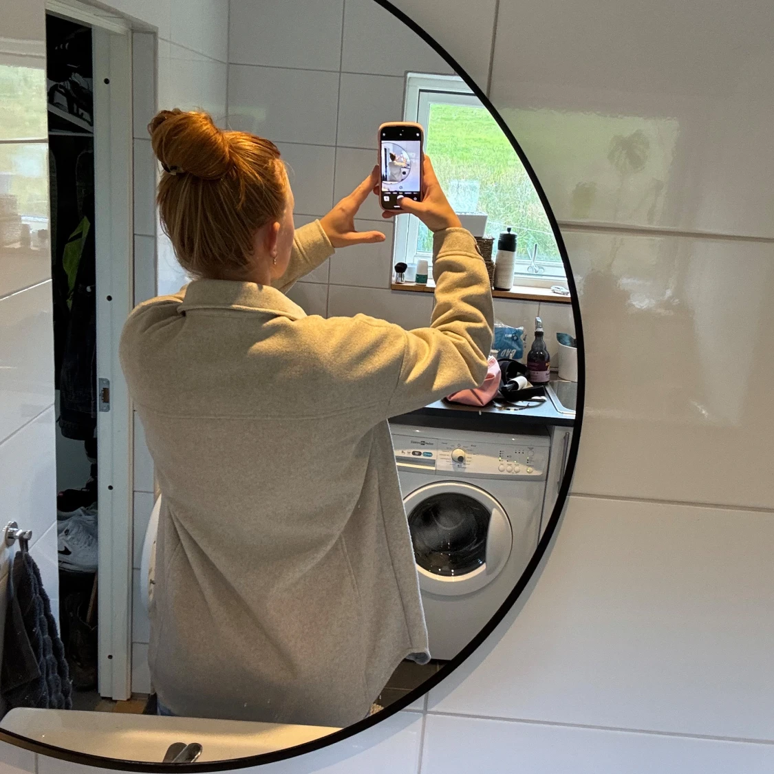 Beige overshirt från Vero Moda - 1