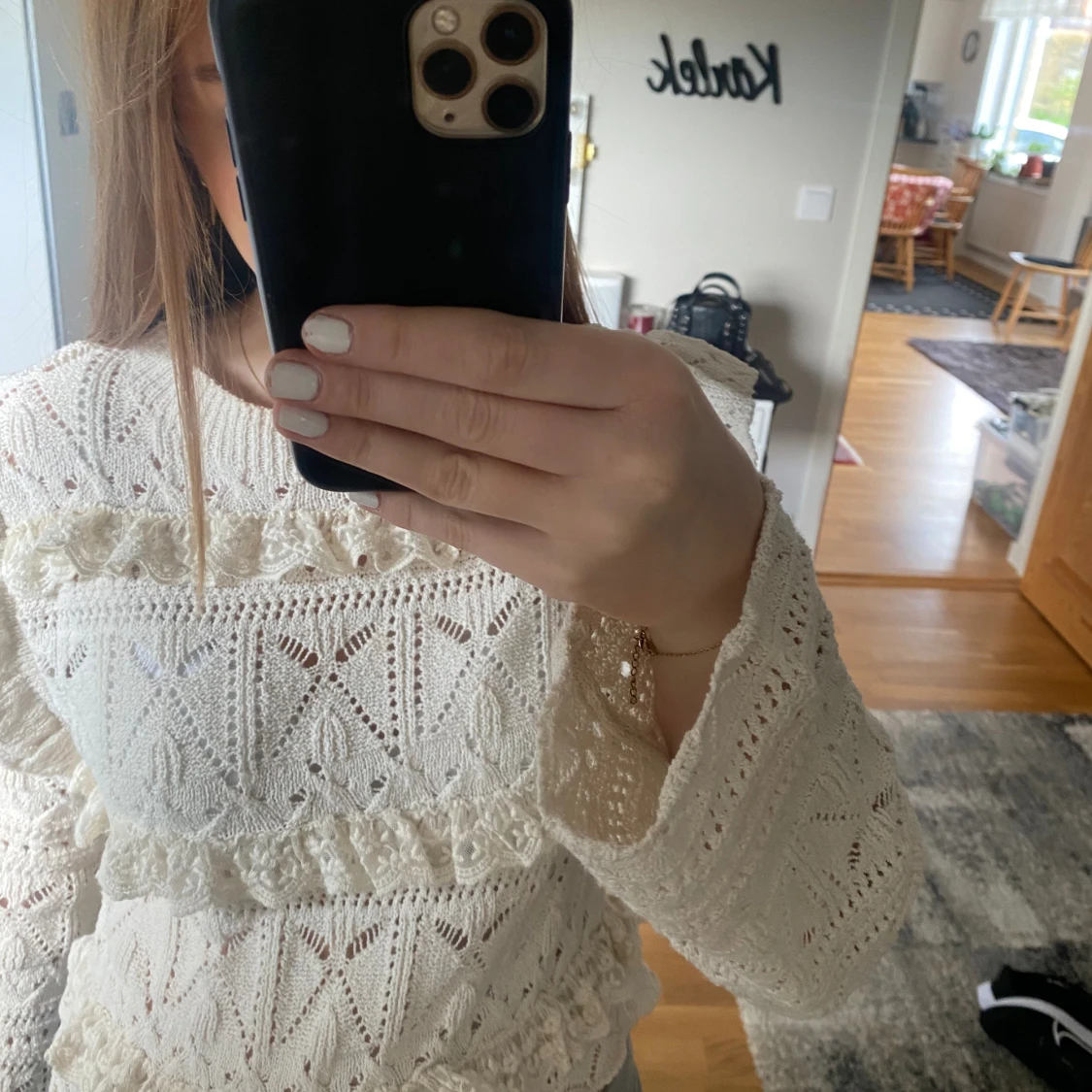 Stickad tröja zara - 1