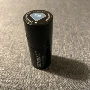 Gellack/gel polish kräver uv-ledlampa - Semilac 525 Navy Grey. Oanvänd. 