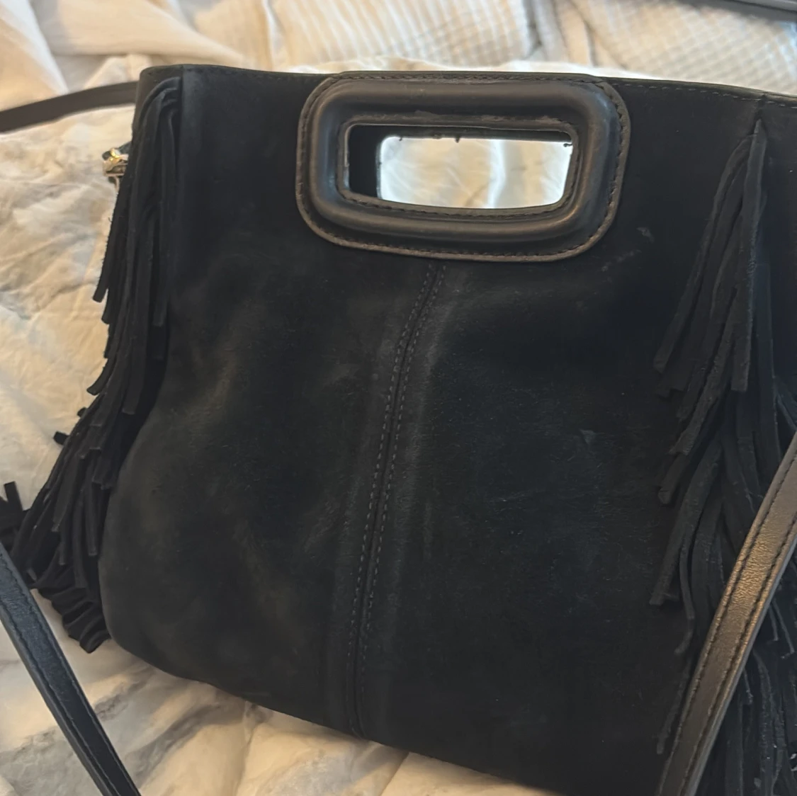 maje väska mocka - 3