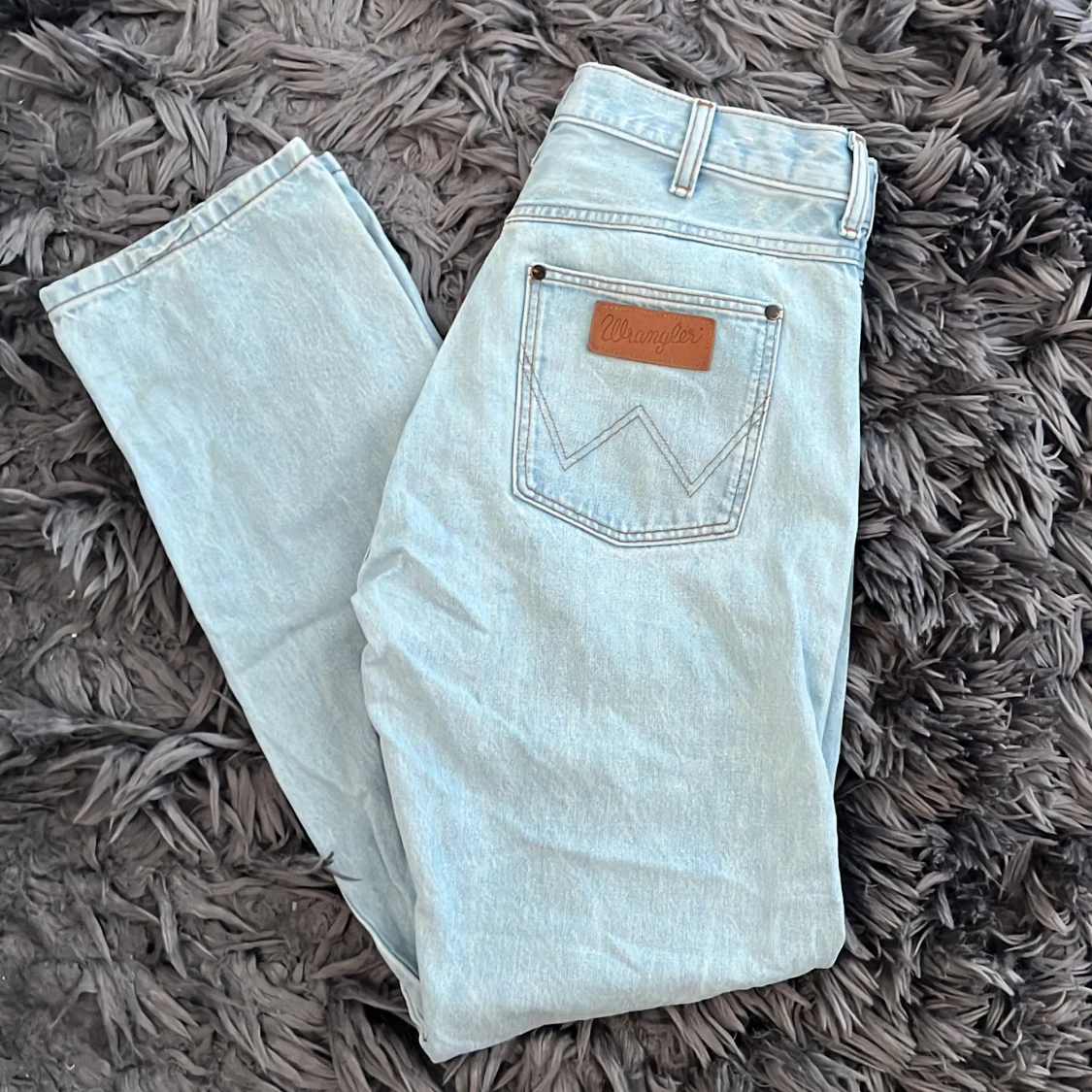 Ljusblå jeans från Wrangler - 3