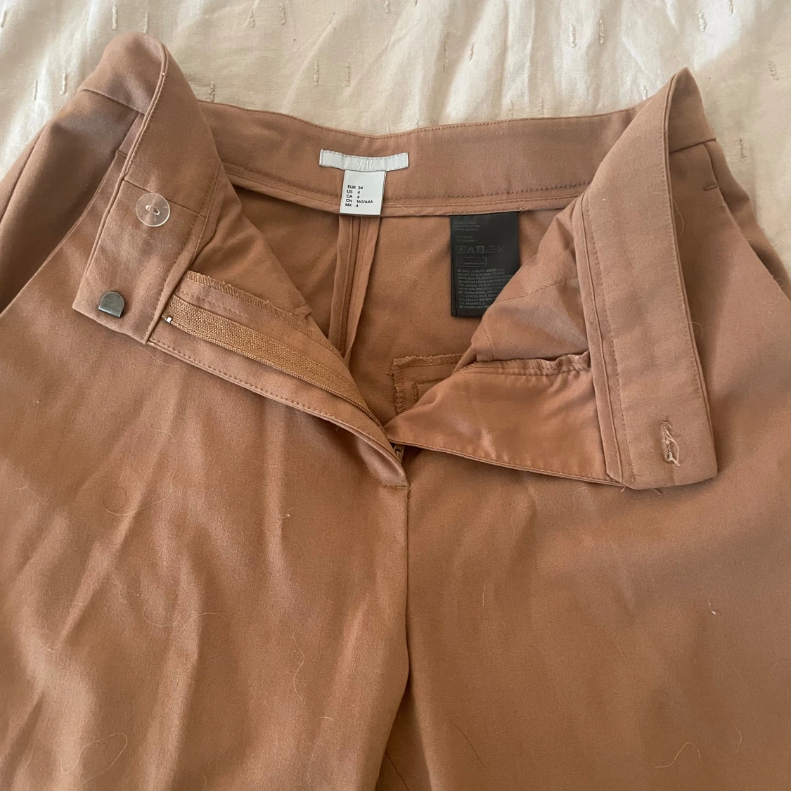 Bruna kostymbyxor - 1