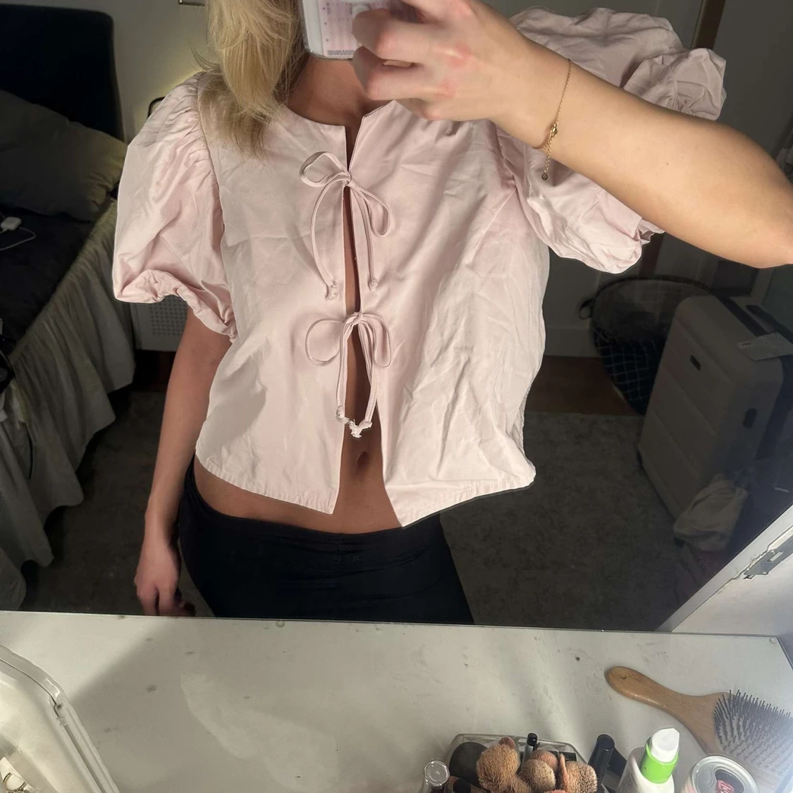 Rosa topp från Gina 