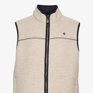 S*ker Morris fleece väst beige i M-L  - Önskar köpa Morris fleece väst beige i M-L 