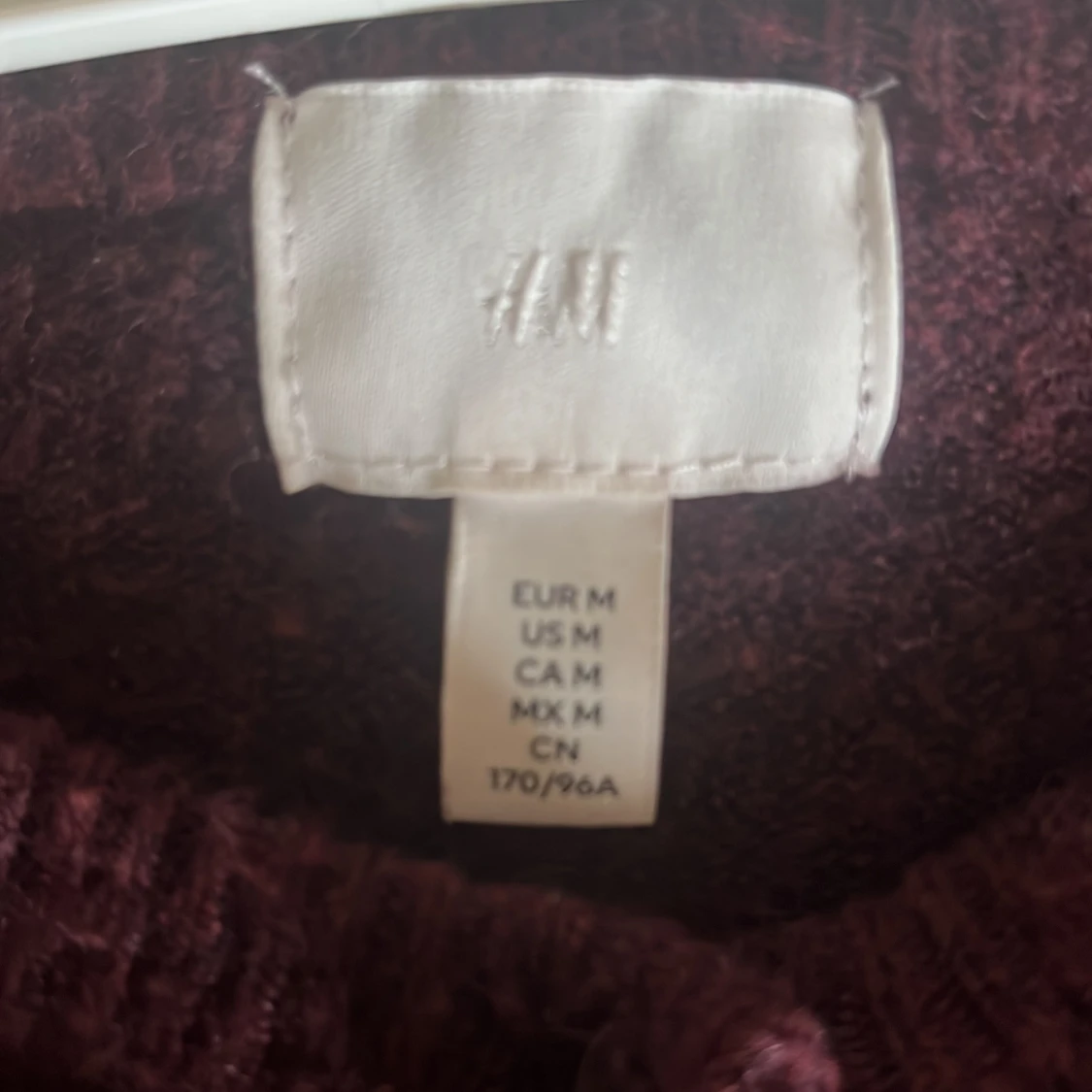 Vinröd kofta från H&M - 2