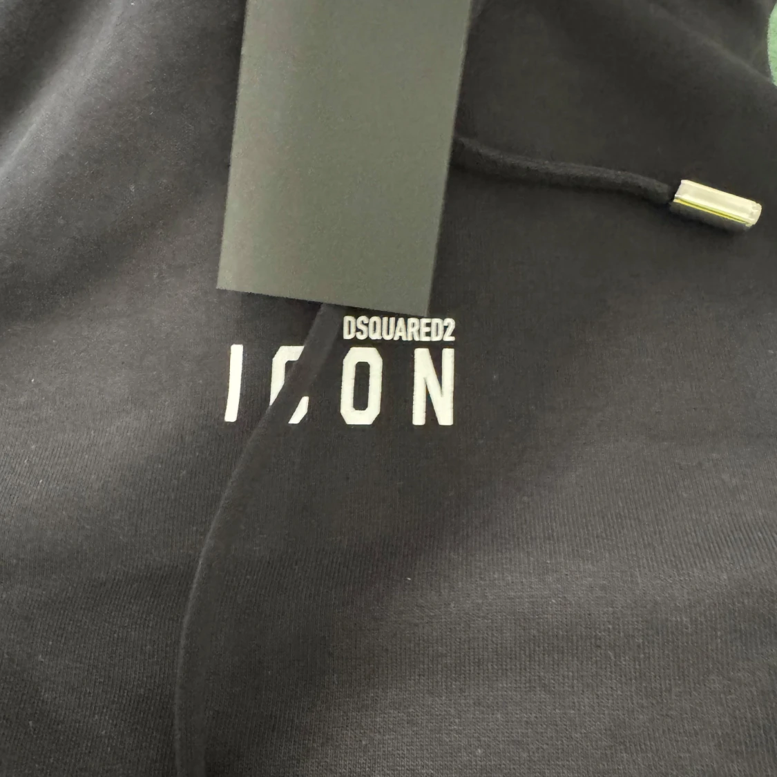 Svart hoodie DSQUARED2 ICON M - 1