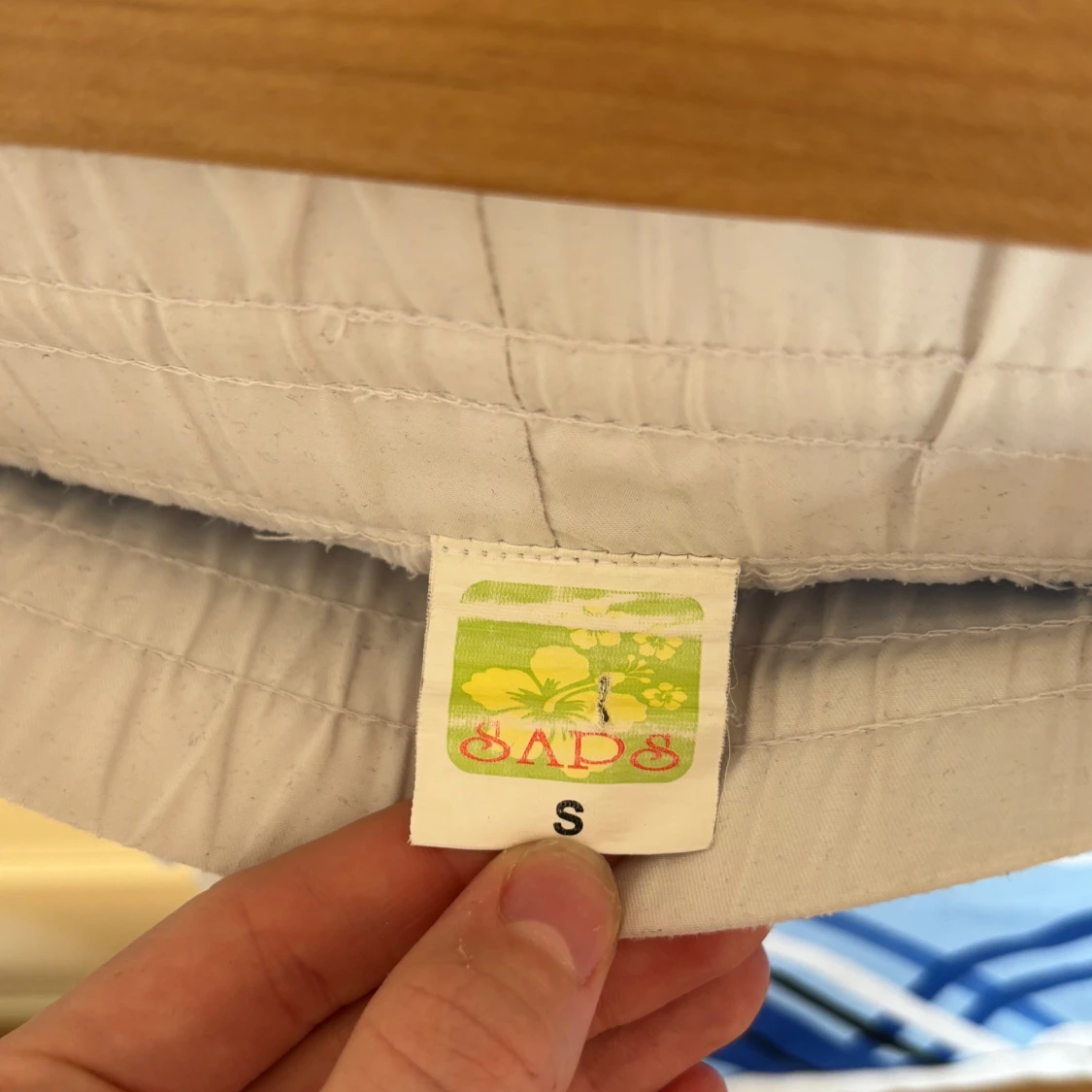 Blå-rutiga shorts från SADS - 1