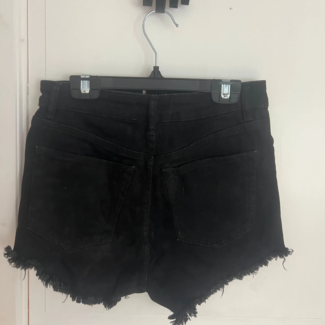 Svarta jeansshorts - 1