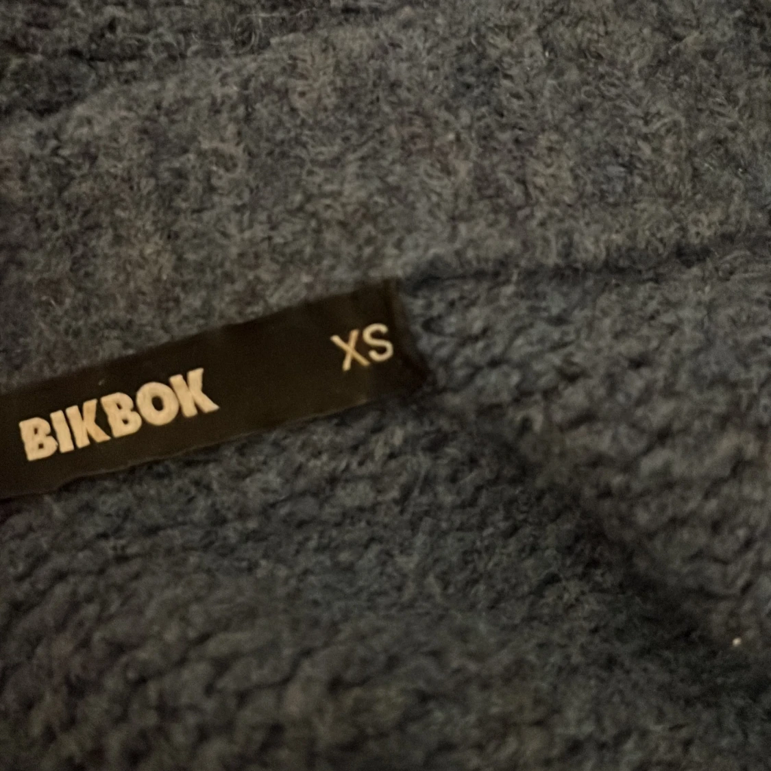 Blå stickad tröja från BikBok - 3