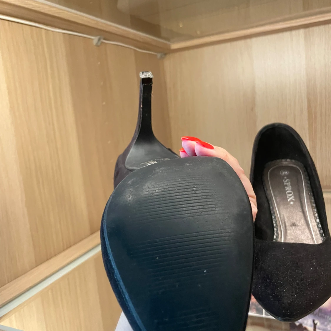 Svarta pumps från Sprox, storlek 39 - 2