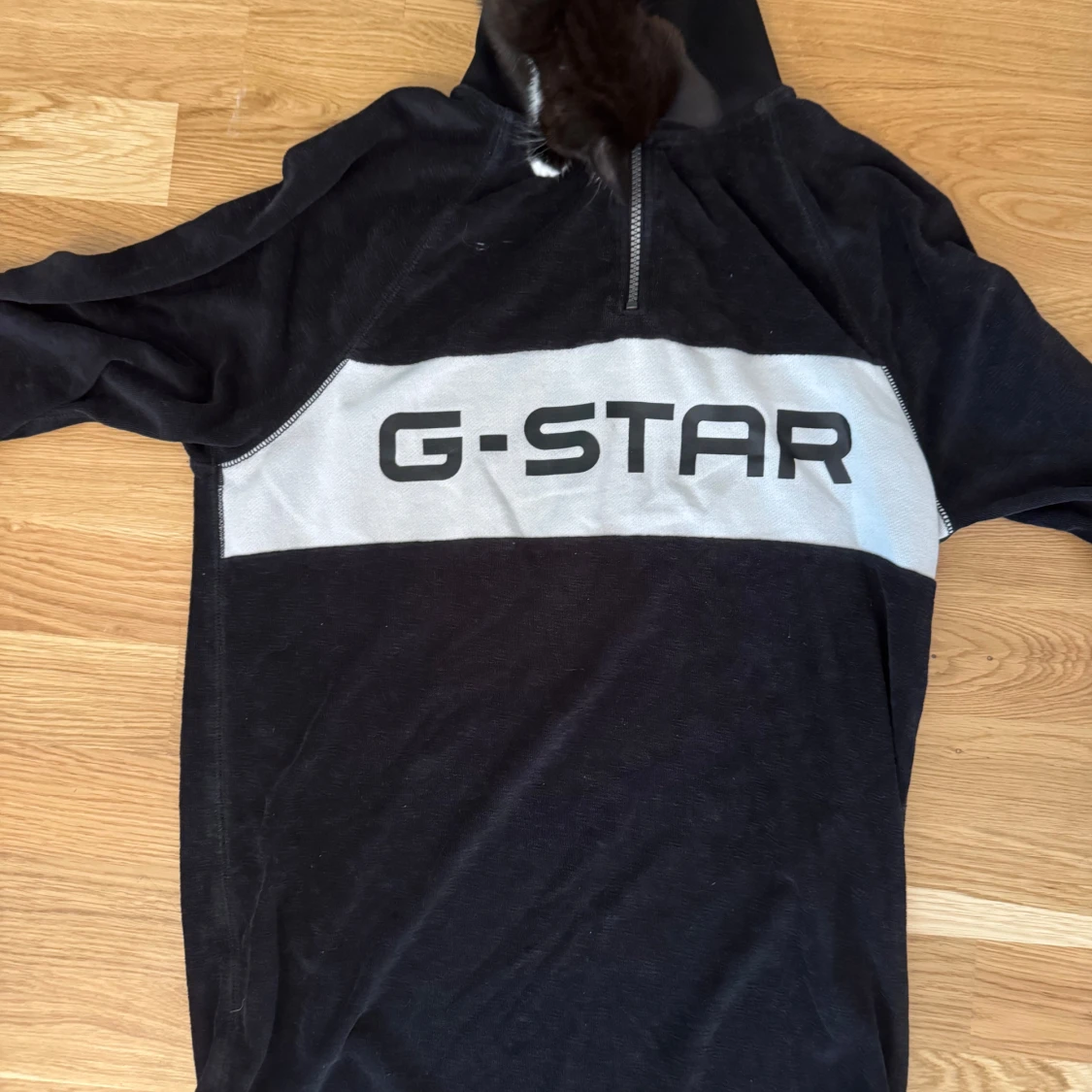 Svart half zip tröja från G-Star - 1