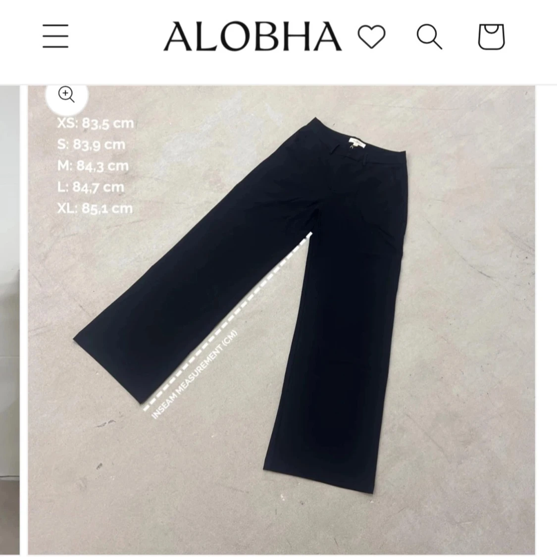 Svarta kostymbyxor - 93