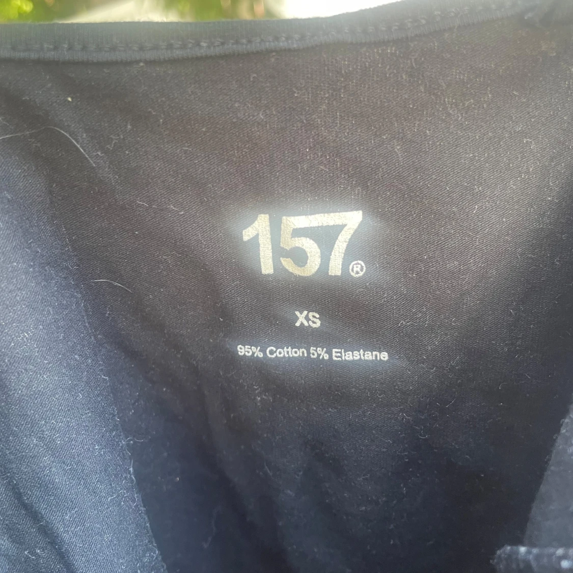 Svart linnetopp från 157 i XS - 2