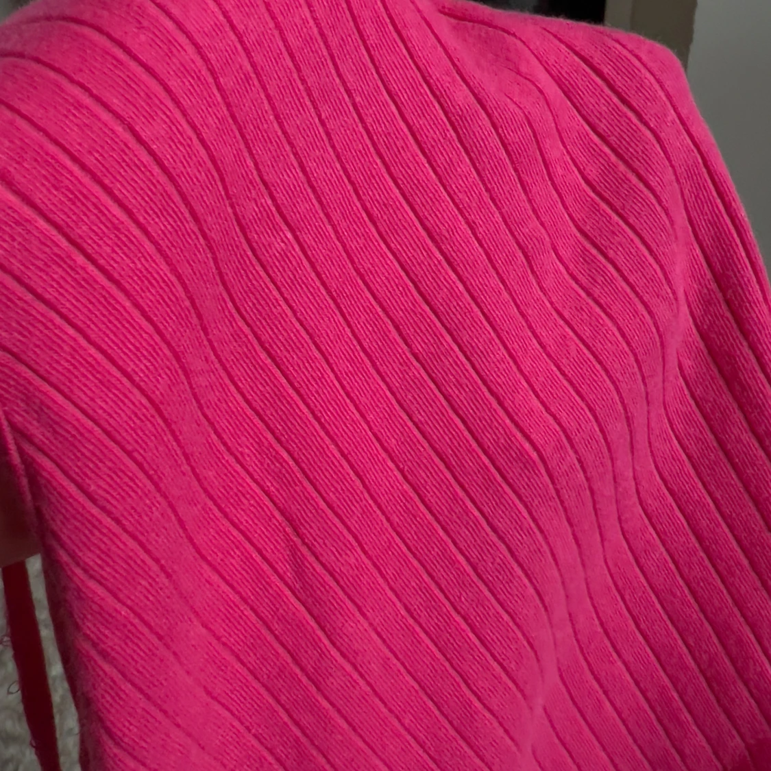 Ribbad rosa linnetopp  - 2