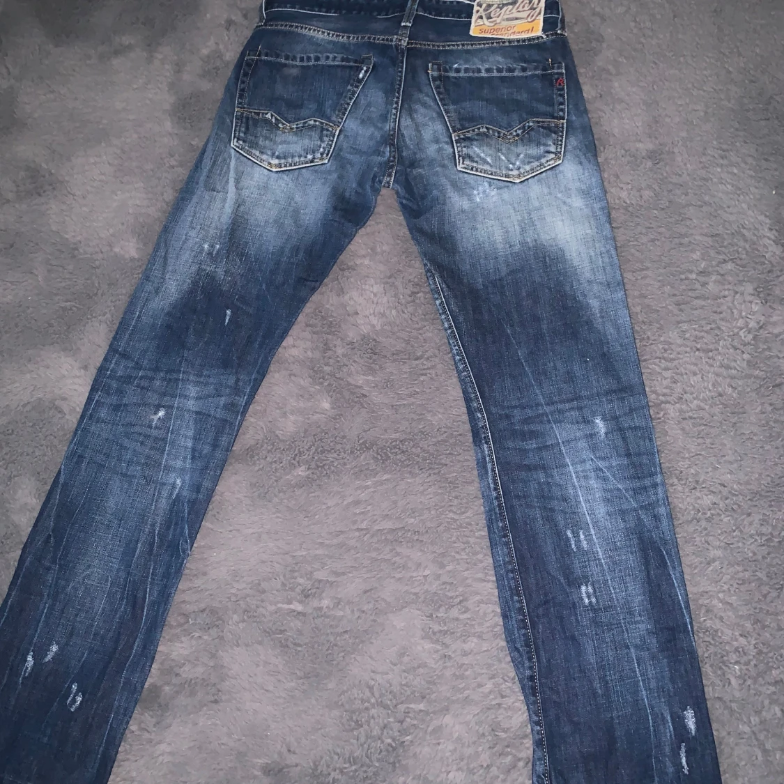 y2k Replay Slim fit Flare Jeans By Replay - 2