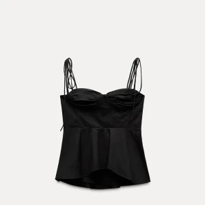 Svart Zara topp - Helt ny