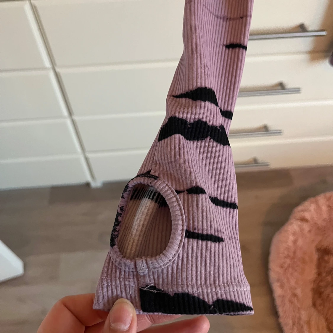 Lila croppad tröja - 1