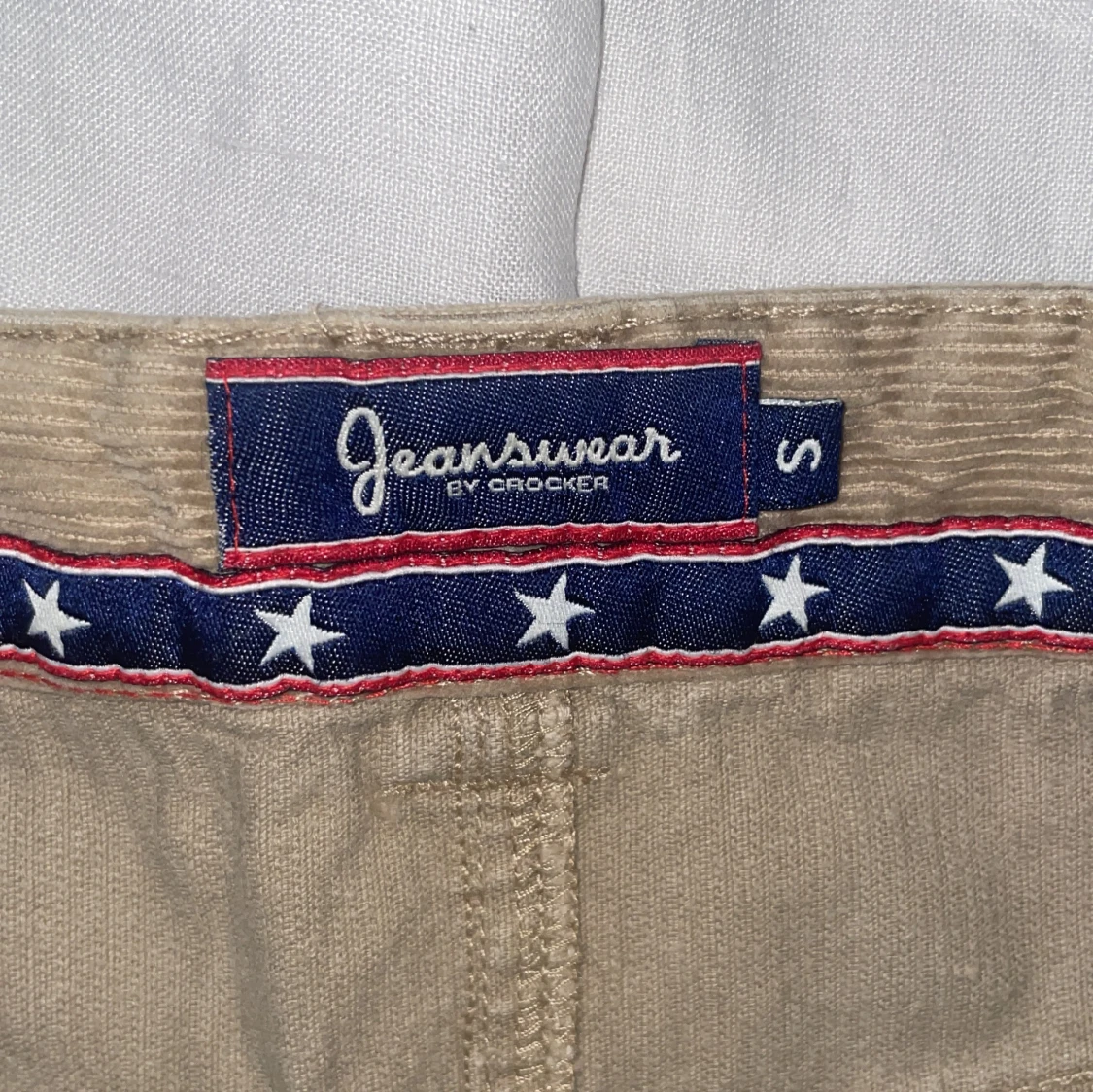 Beige manchesterkjol från Crocker - 2