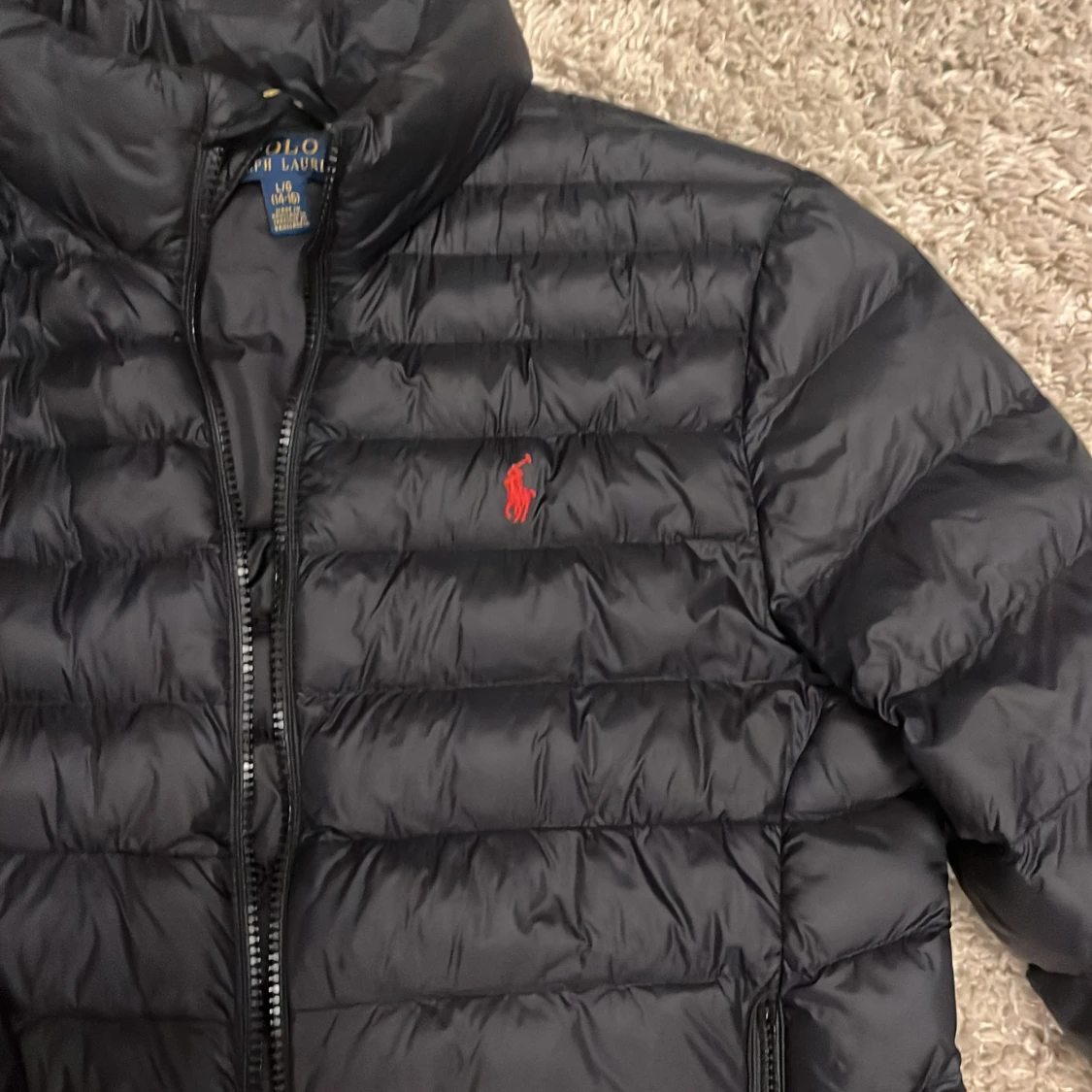 Svart pufferjacka från Polo Ralph Lauren - 1