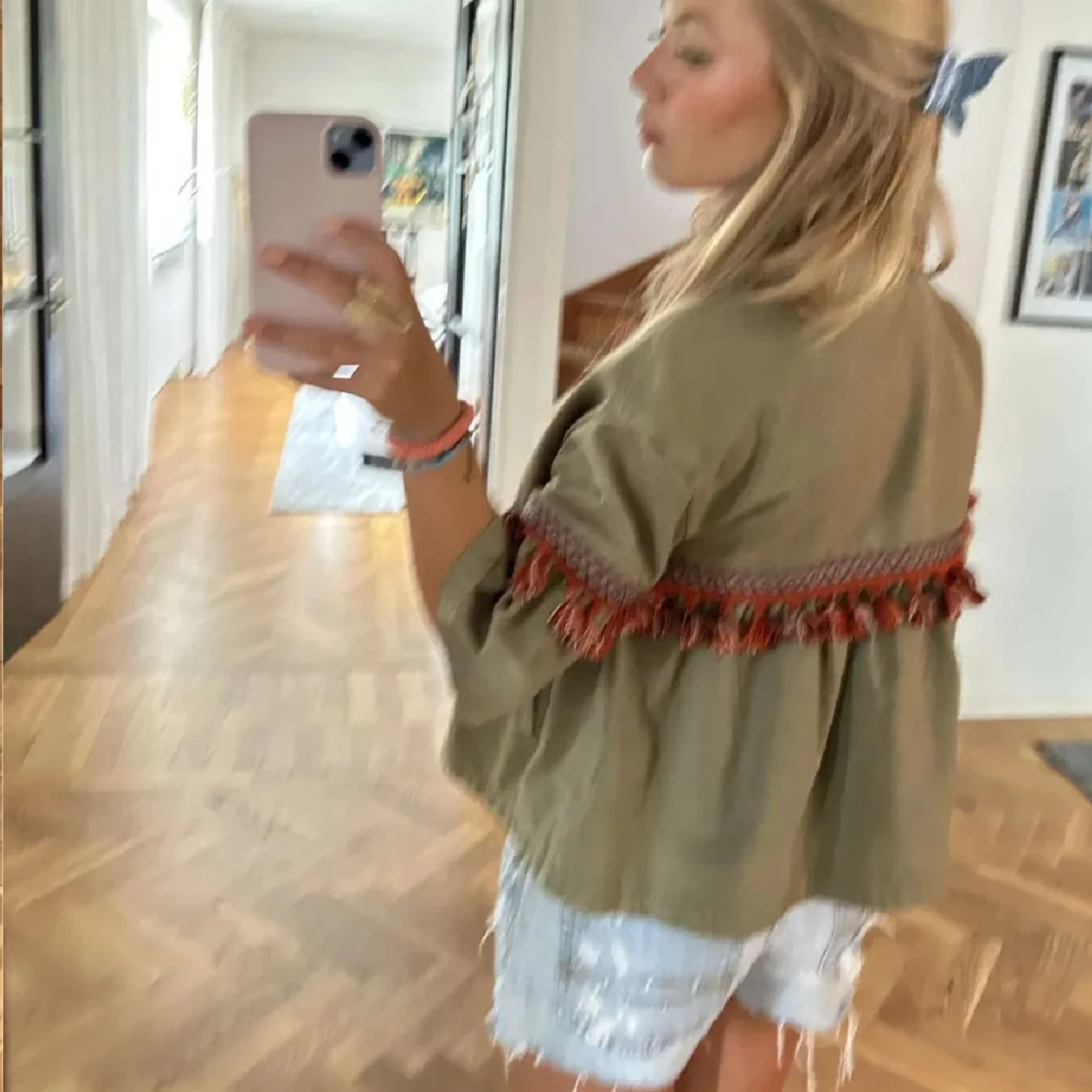 trekvartsärmad jacka - 1