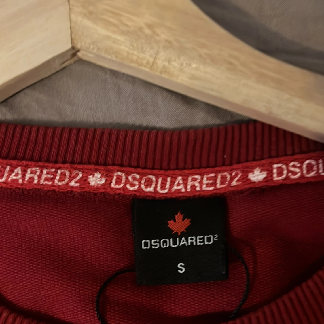 Röd Dsquared2 ICON sweatshirt S - 3
