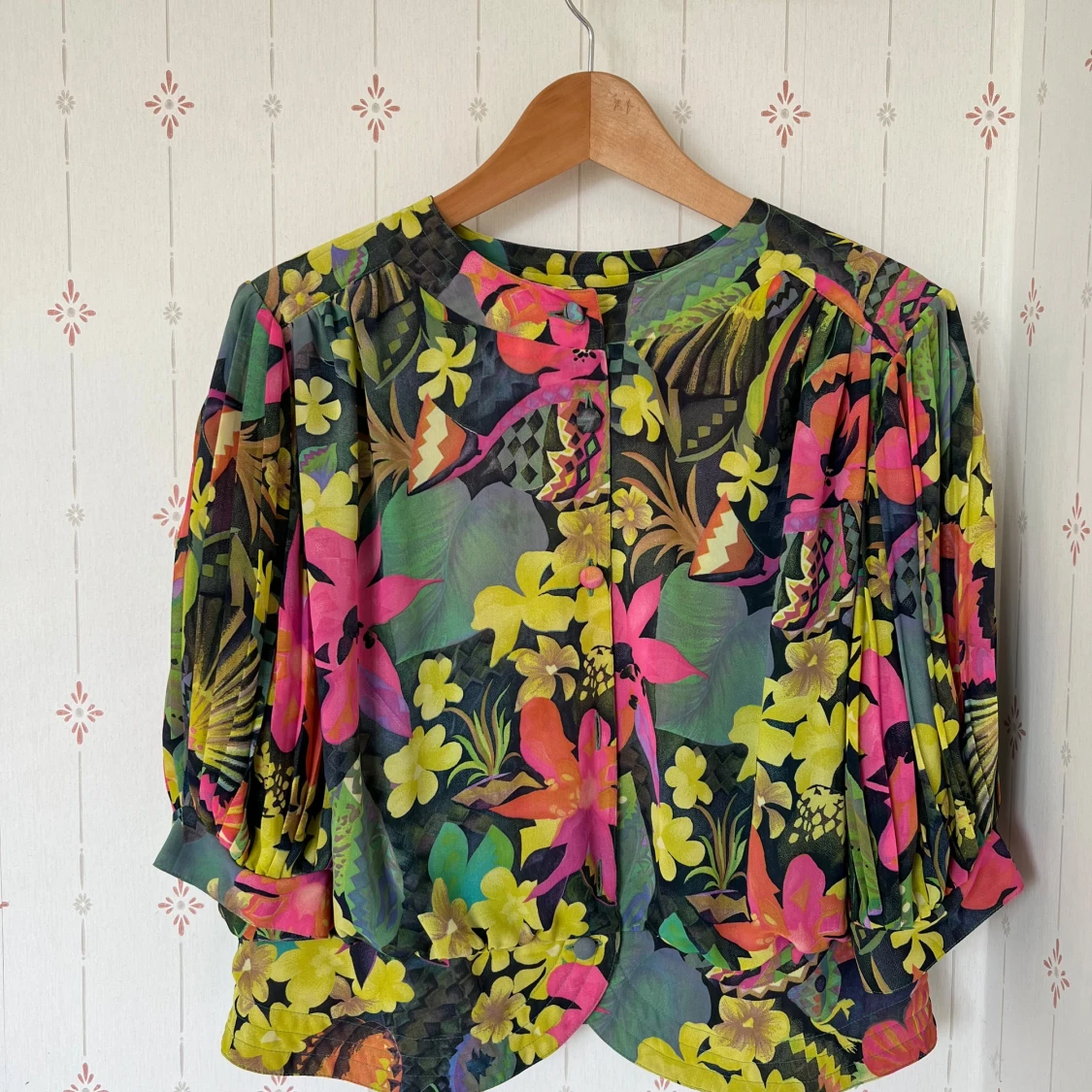 Floral blus