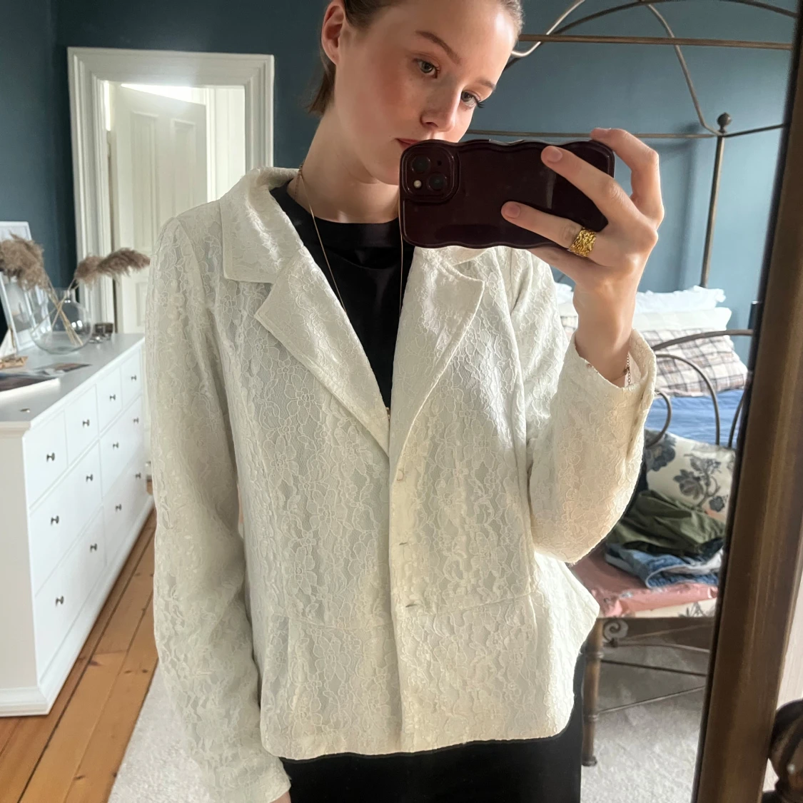 Vit spetskavaj från ZAY - 1