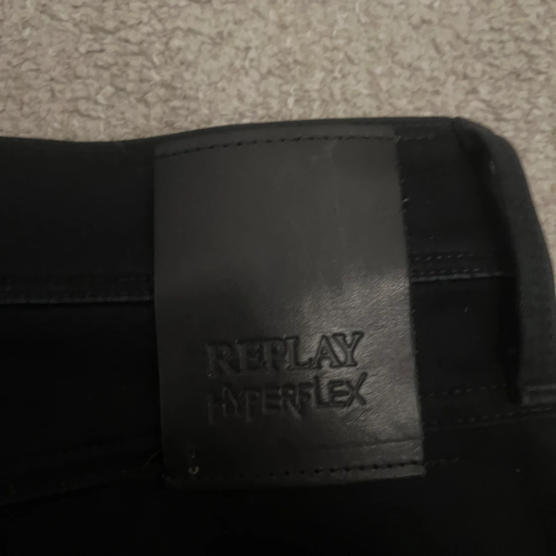Svarta Replay Hyperflex jeans - 3