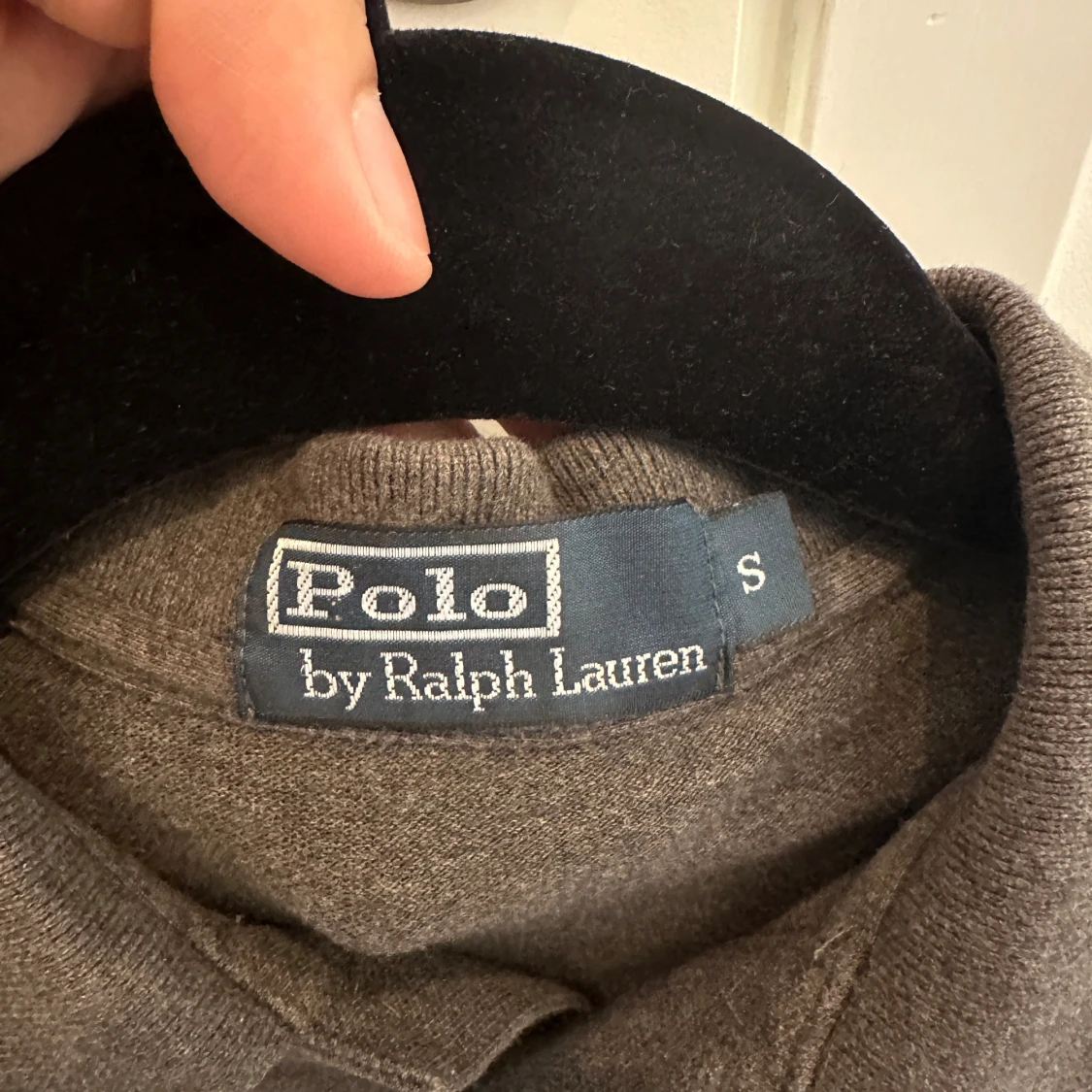 Ralph Lauren Mörkgrå pikétröja  - 2