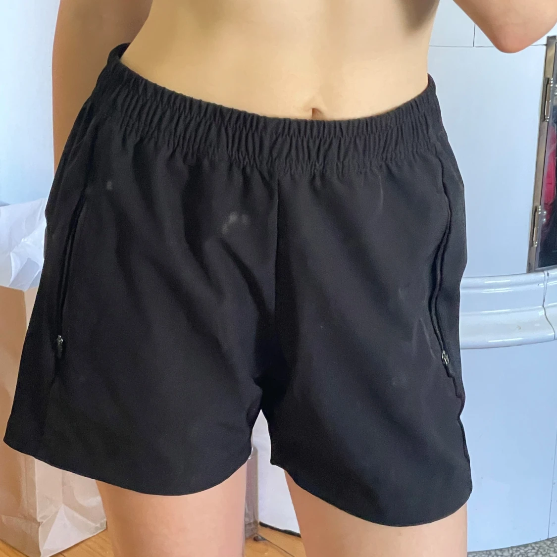 Svarta träningsshorts från Endurance