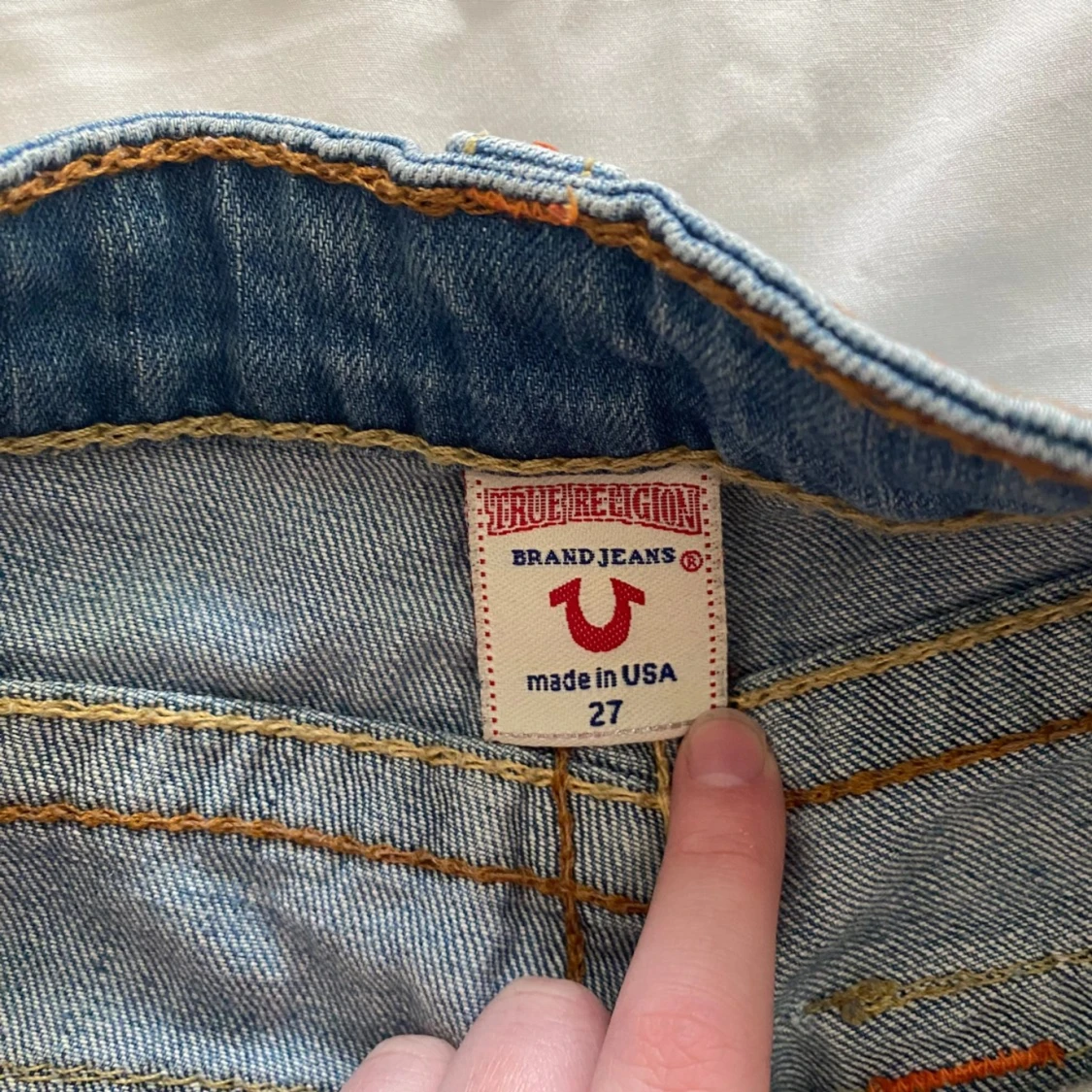 Blå bootcut jeans från True Religion - 93