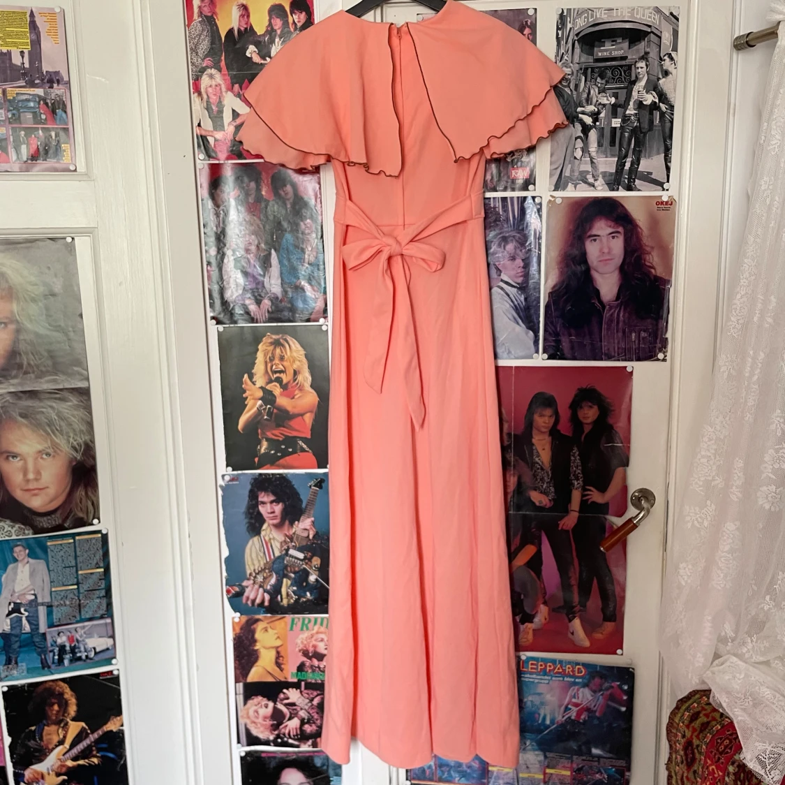 Rosa klänning 70-talet  - 2