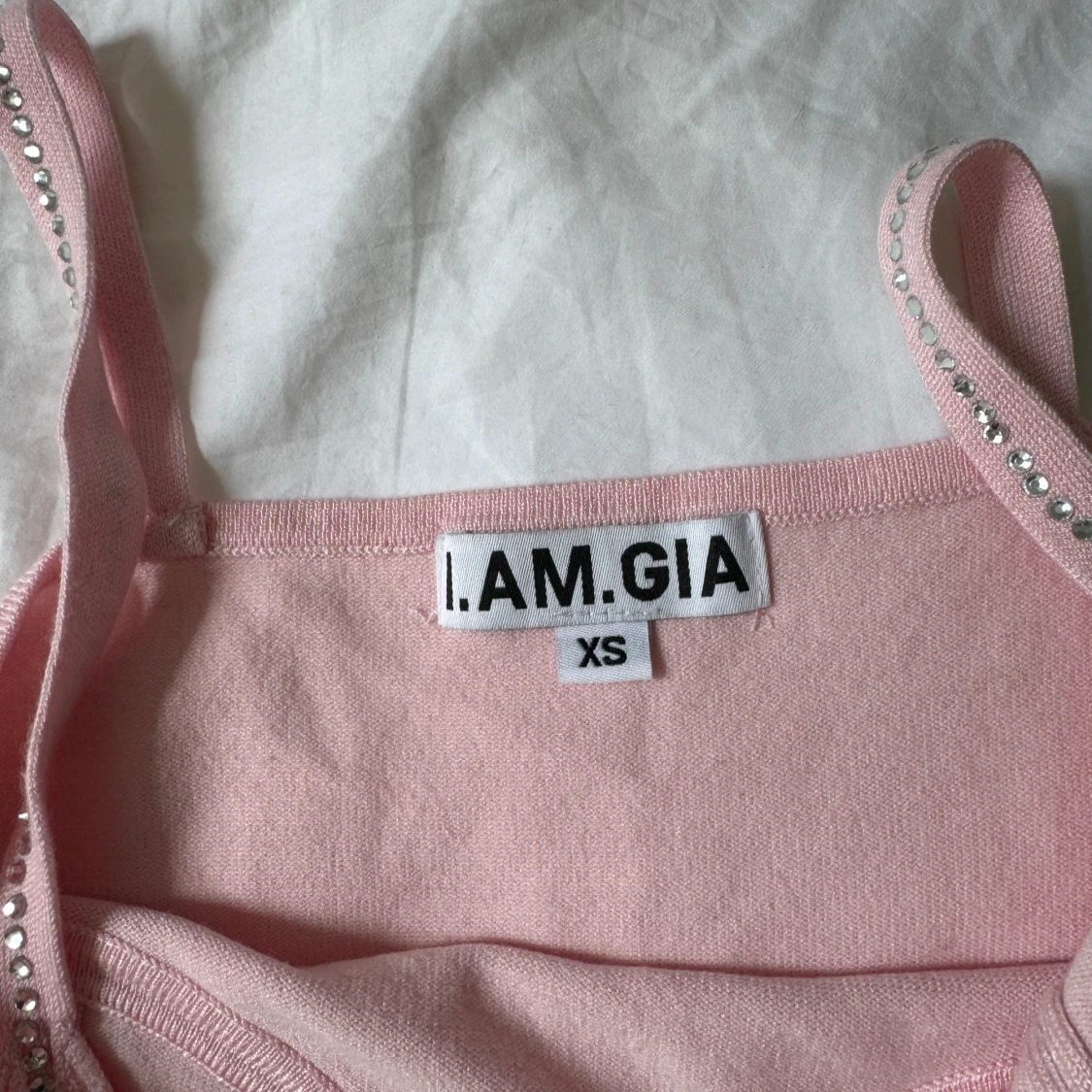 Rosa croppad topp från I.AM.GIA XS - 3