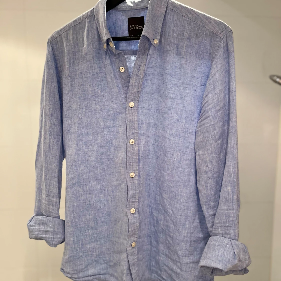 Oscar jacobsson 100% Linne skjorta