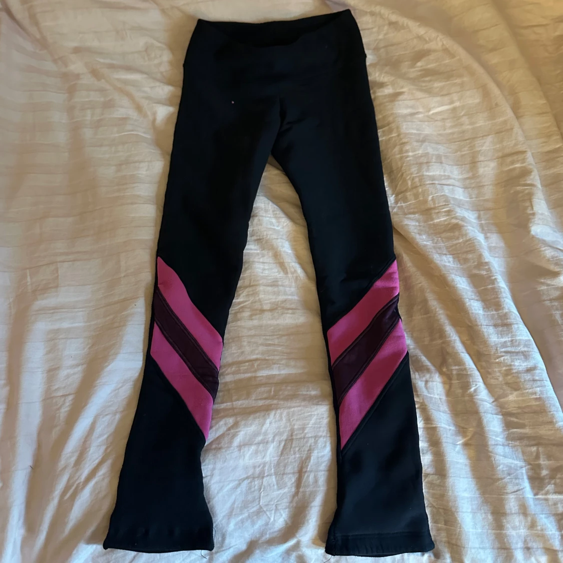 Svarta fleecebyxor Polartec Mondo Konståkningsbyxor