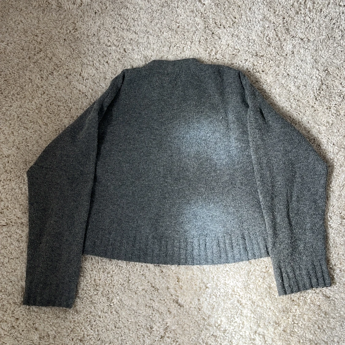 Grå stickad tröja från H&M - 1