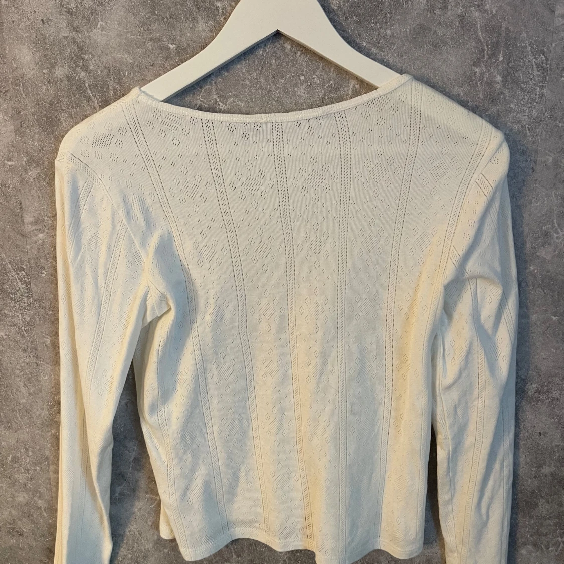 Vit långärmad topp från 157 - 1