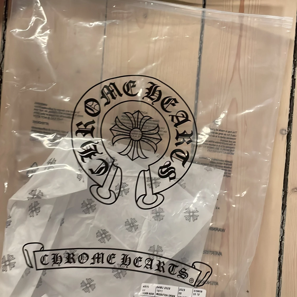 Sjukt snygg chrome hearts långarmad tröja - 4