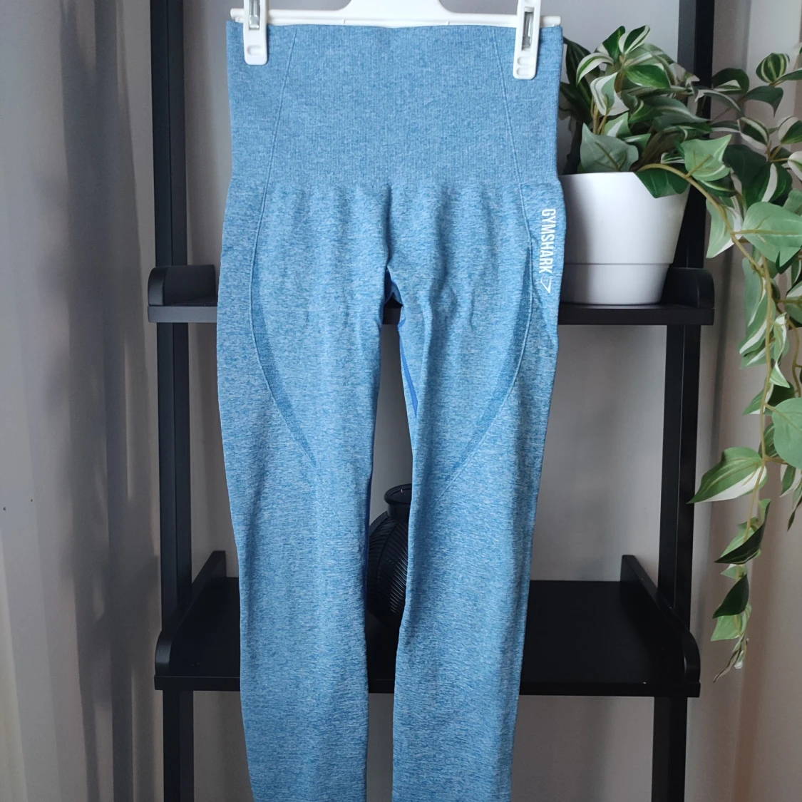 Blåa leggings från Gymshark i storlek XS - 1