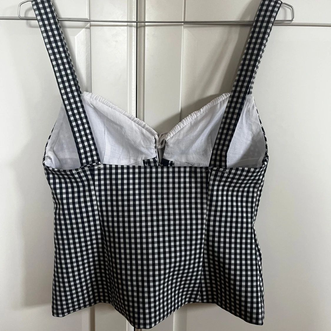 Rutig korsett topp Zara - 2