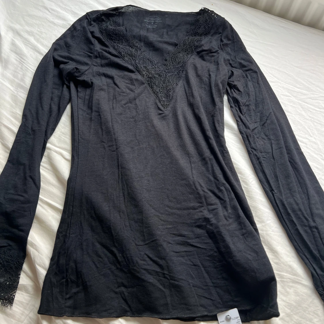 Svart långärmad topp från Intimissimi