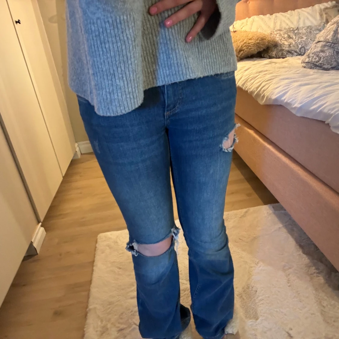 Blå jeans från ONLY - 4