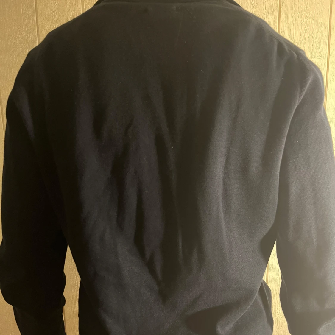 Svart/blå Massimo futtiga fullzip  - 1