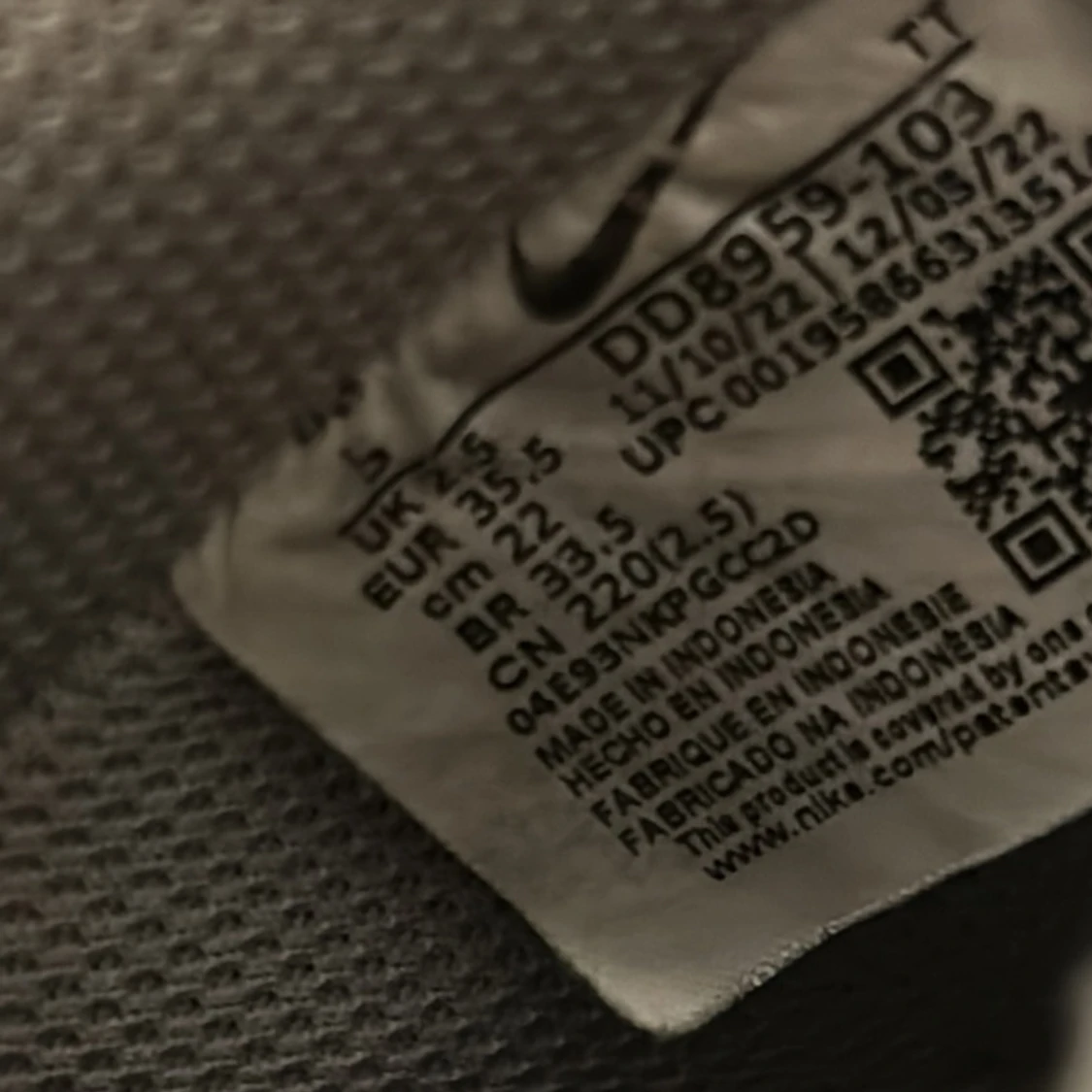 Vita Nike Air Force sneakers - 4