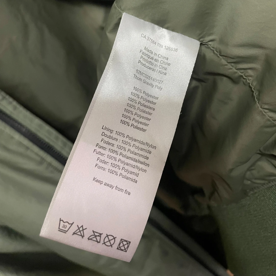 Grön vår/bomberjacka från J.Lindeberg - 4