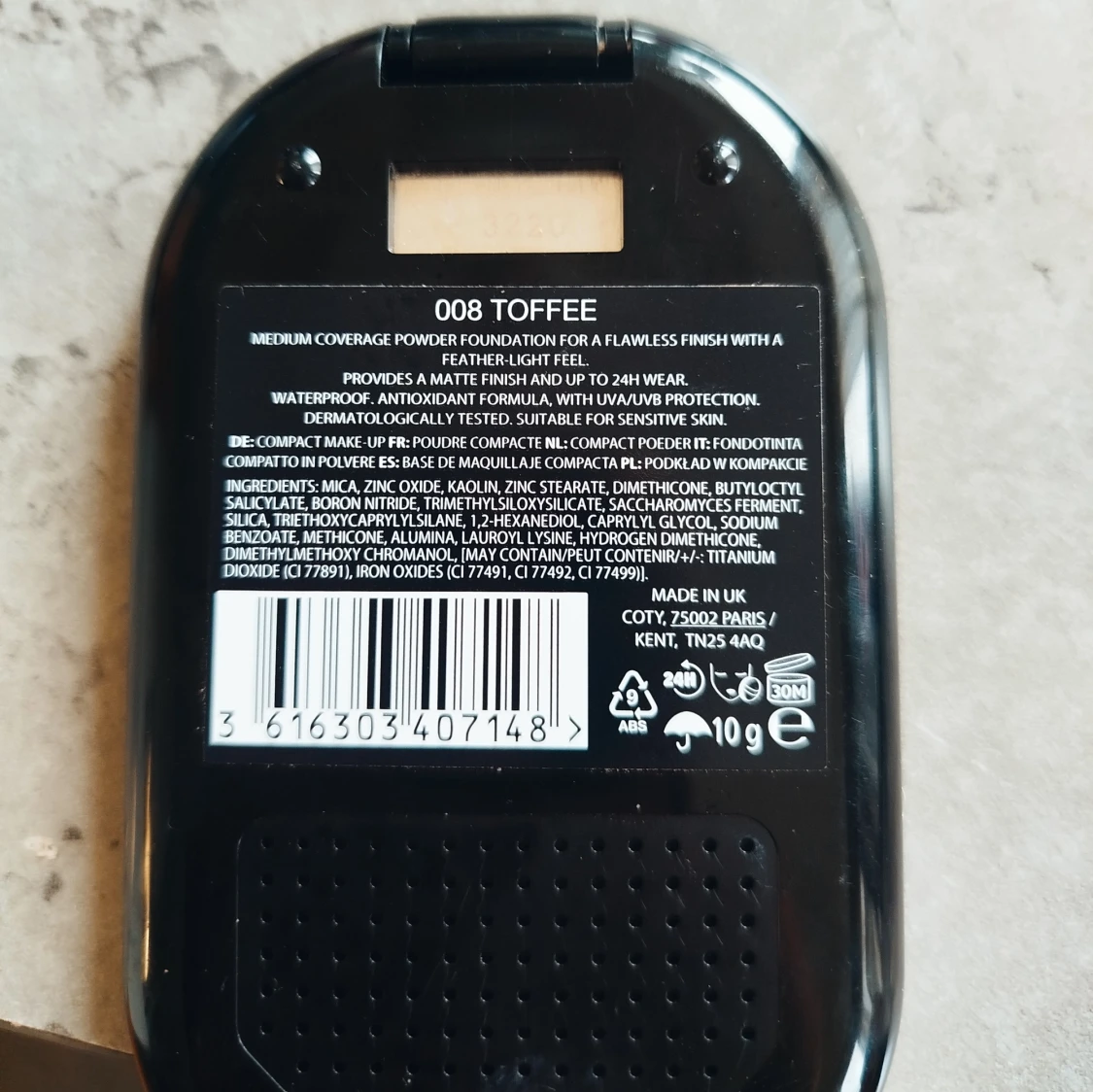 Max Factor Facefinity Compact Foundation - 1