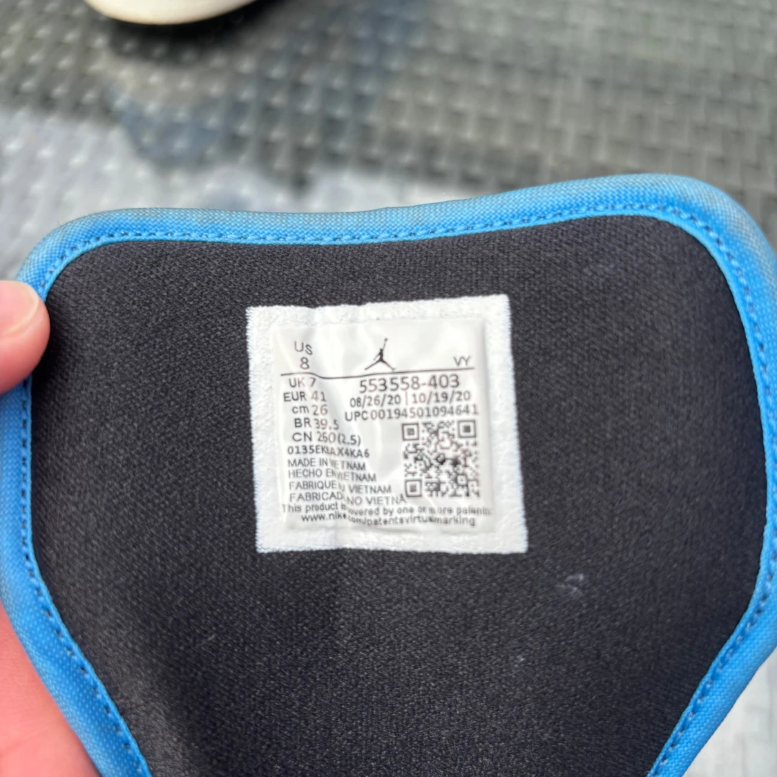 Nike Air Jordan 1 Low blå/svart - 3